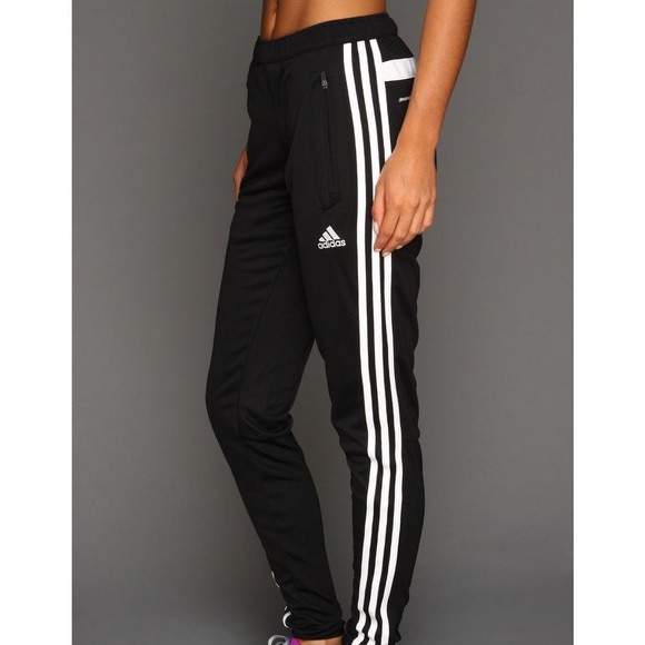 adidas soccer pants with zipper